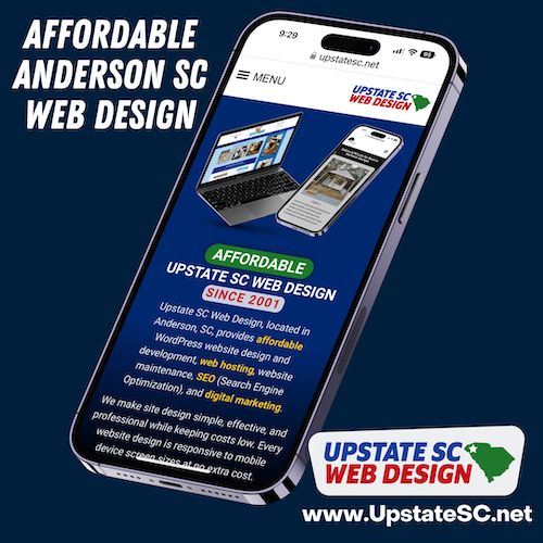 upstate sc web design